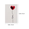 thumbnail image 2 of HORIALENCE 5Pcs Valentine's Day Greeting Cards with Creative Romantic Design and Assorted Colors, 2 of 7