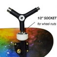 thumbnail image 3 of RuiJiao Outils de Skate Multifonctions Portables Accessoire de Planche à Roulettes, 3 of 8