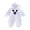 White, variant on Cjfdfy Toddler Baby Halloween Ghost Costume Jumpsuit Fashion Long Sleeve Halloween Zip Up Hooded Romper Cute Spooky Jumpsuit With Hood Baby Ghost Style Jumpsuit for Boys Girls 6m-5t
