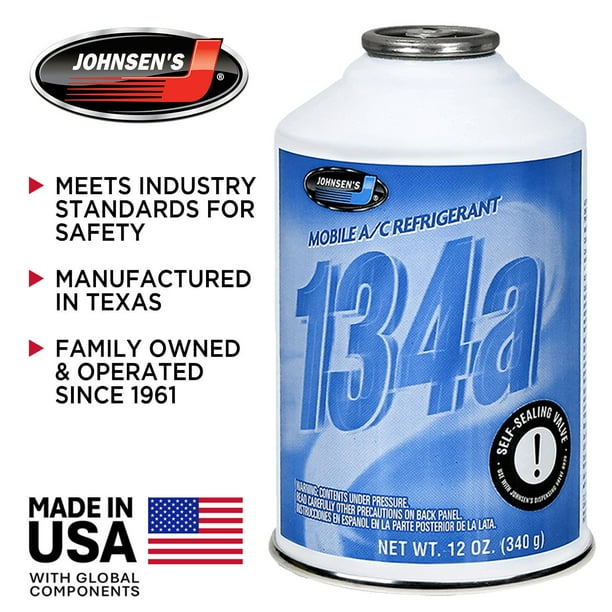 ゆん Johnsen's (R-134a) A/C Refrigerant (12 - 12 oz cans