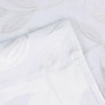 thumbnail image 7 of Superior Blackout Leaves Curtains Set of 2, Light Filtering Grommet Curtain Panel Set, White-White, 46"W x 63"L, 7 of 7
