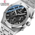 thumbnail image 2 of Chenxi Fashion Business Mens Watches Top Luxury Brand Quartz Watch Men Stainless Steel Waterproof Wristwatch Relogio Masculino - Quartz Wristwatches, 2 of 6