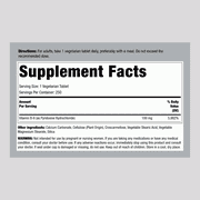 Vitamin B6 100mg Supplement | 250 Tablets | as Pyridoxine Hydrochloride | by Piping Rock