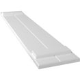 thumbnail image 6 of Ekena Millwork 10 3/4"W x 59"H True Fit PVC Two Board Joined Board-n-Batten Shutters, White (Per Pair - Hardware Not Included), 6 of 9