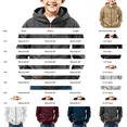 thumbnail image 3 of Boys Full Zip Hoodie Kids Hooded Sweatshirts Teen Soft Fleece Lined Jackets Lightweight Athletic Sports Coat Preppy Outerwear, 3 of 9