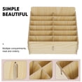 thumbnail image 3 of OULII Desktop Storage Phone Holder Wood Multi-functional Storage Box 1 Pair for Classroom Use, 3 of 8