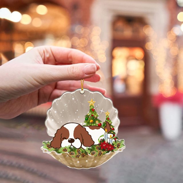 Clearance! 2022 New Seafood Shell Dog Christmas Funs Pendant Cartoon Christmas Tree Pendant Christmas Decoration Pendant Christmas Home Decoration Pendant