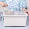 thumbnail image 4 of Rbaofujie Storage Containers Kitchen Pantry Large Airtight Rice Container Food Storage Cereal Container Flour Grain Container for Household Cereal Storage Container, 4 of 6