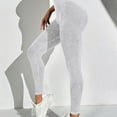 thumbnail image 2 of RongHuan Yoga Pants for Women High Waist Tummy Control Leggings Butt Lifting Yoga Pants Slim Fit Workout Trousers, 2 of 8