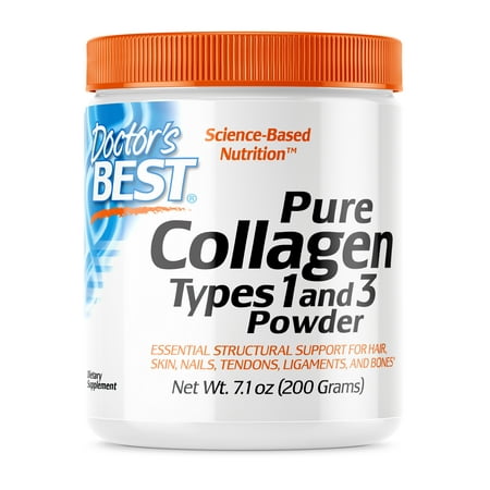 Doctor's Best Collagen (Types 1 and 3) Powder, 7.1 Oz