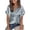 Gray, variant on Short Sleeve Shirts for Women Satin Summer Button down Collared Shirts Business Casual Tops