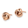 thumbnail image 2 of 14k Rose Gold Polished Post Earrings, 2 of 2