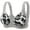 A-Dark Gray530, variant on Womens T-Shirt Bras With Front Closure Satin Triangle Bralette Comfortable Seamless Full Coverage Underwire T-Shirt Bras
