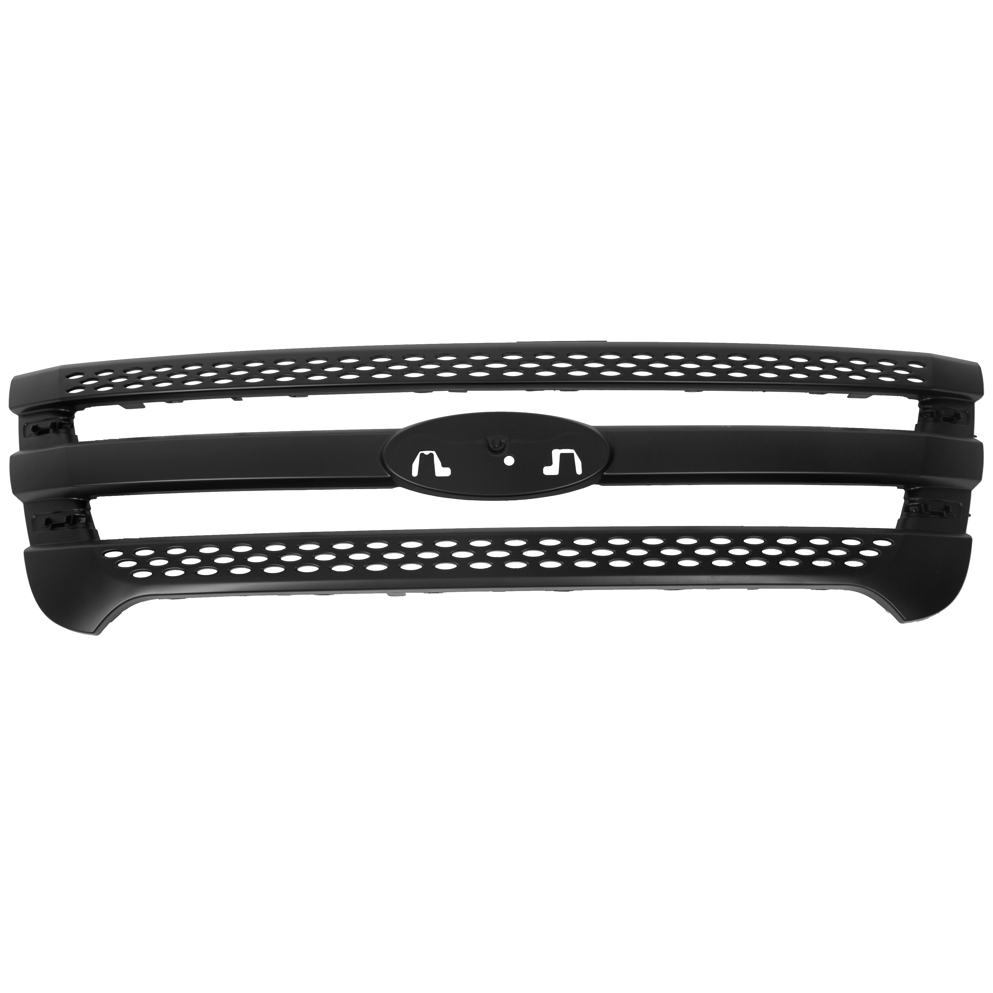 For 11 15 Ford Explorer Snap On Grille Overlay Black Full Front Grill Covers Walmart Com Walmart Com