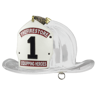 Cairns N5A New Yorker Black Leather Firefighter Helmet, Advanced