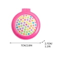 thumbnail image 2 of mtvxesu Candy Color Folding Comb Portable Solid Color Makeup Mirror Massage Comb Sale, 2 of 5