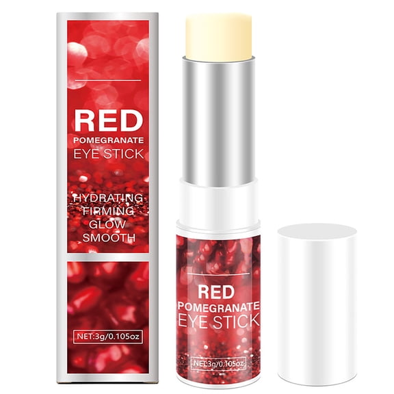 Dark Circles Under Eye Treatment,Eye Cream for Puffiness and Bags Under Eyes,Pomegranate Eye Stick 3g - Lifting Firming(Multicolorred)
