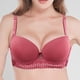 thumbnail image 1 of Puntoco Sujetadores sin aros para mujer Sujetador de color liso para mujer con pecho grande y aro de acero Lencería de talla grande Sujetador fruncido sexy Lencería, 1 of 5