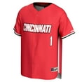 thumbnail image 2 of Unisex GameDay Greats #1 Red Cincinnati Bearcats Lightweight Baseball Fashion Jersey, 2 of 4