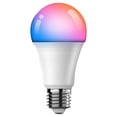 thumbnail image 2 of Bombillas LED inteligentes con WiFi y control por voz, cambio de color, luz cálida de 2700 K a 6500 K, regulables, E27, 9 W, 100-130 V, 2 of 14
