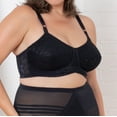 thumbnail image 3 of Style 2101 | Expandable Cup Wireless Shaper Bra - Black, 3 of 4