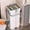 4 Pads + Mop and Bucket Set, variant on Large Flat Mop and Bucket Set with Wringer, 7-Layer Scraper System, Adjustable Handle, 4 Washable 15.74-Inch Microfiber Pads for Hardwood, Tile, Windows and Kitchen