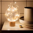 thumbnail image 1 of LED Star Lamp Plug In Small Table Lamp Unique Design Bedroom Bedside Lamp A Romantic Gift, 1 of 9