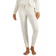 thumbnail image 3 of Alfani Womens Super Soft Jogger Pajama Pants,Oatmeal Heather,XX-Large, 3 of 3
