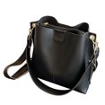 thumbnail image 1 of Bolso de hombro de cuero jinwen para mujer de viaje y trabajo, 1 of 7