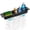 Black, variant on NiHome Extendable Over Sink Kitchen Organizer for Tools, Dishes, Ingredients - Non-Slip Pads Multifunctional Storage, Adjustable Length with Drainage for Enhanced Hygiene, Durable ABS Material(Black)