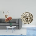 thumbnail image 2 of Figuras de renos,Figuras de reno,alce,ciervo,estatua,decoración del hogar,Estatua de reno para mesa,adorno moderno para oficina,Escultura para colgar en la pared,Decoración de pared de metal, 2 of 8