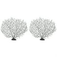 thumbnail image 2 of Viccilley Decor Coral Tree - 2Pcs Artificial Water Plant Aquarium Decoration Fish Tank Landscaping Simulation Coral Tree, 2 of 7