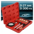 thumbnail image 2 of Petrol Engine Cylinder Compression Tester Kit Automotive and Motorcycles Tool 0-300PSI Engine, 2 of 7