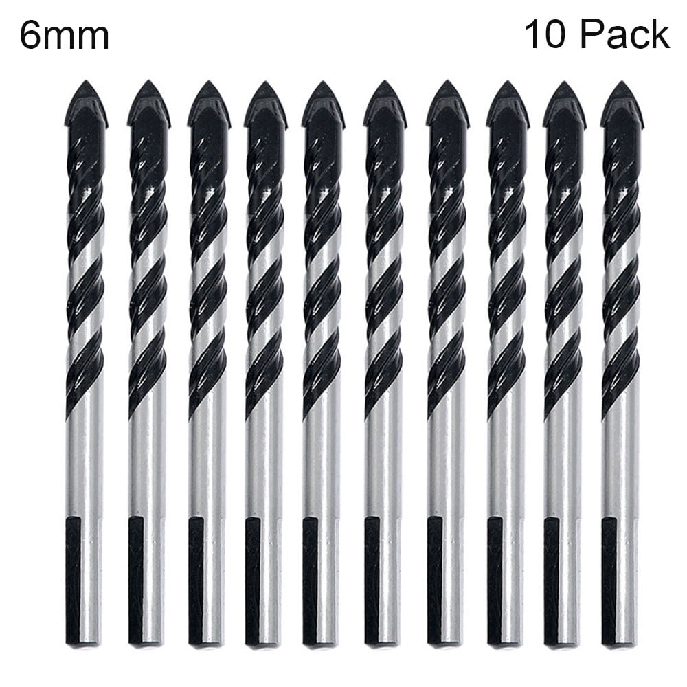brick concrete wood and marble 3-piece triangular drill bit 3 mm for drilling in ceramics tile glass
