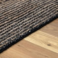 thumbnail image 5 of Hauteloom Merel Jute Living Room, Bedroom Area Rug - Contemporary - Multi Brown - 9' x 12', 5 of 9