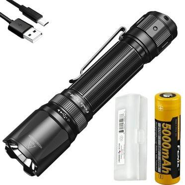 Fenix TK20R v2.0 3000 Lumen Rechargeable Flashlight with LumenTac Battery Organizer