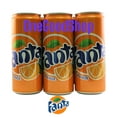 thumbnail image 3 of Fanta Orange Soda (European Import) (6 x 0.33 L Cans), 3 of 4