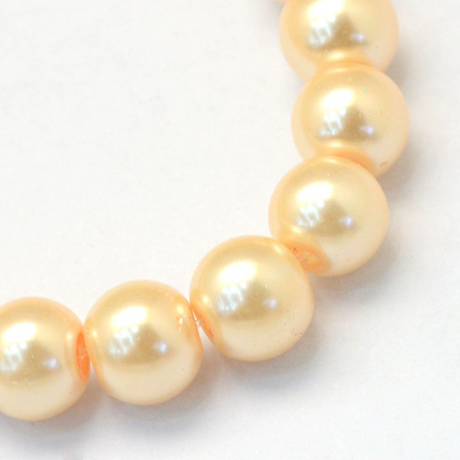 Baking Painted Pearlized Glass Pearl Round Bead Strands Moccasin 4~5mm Hole: 1mm about 200~210pcs/strand 31.4 inch