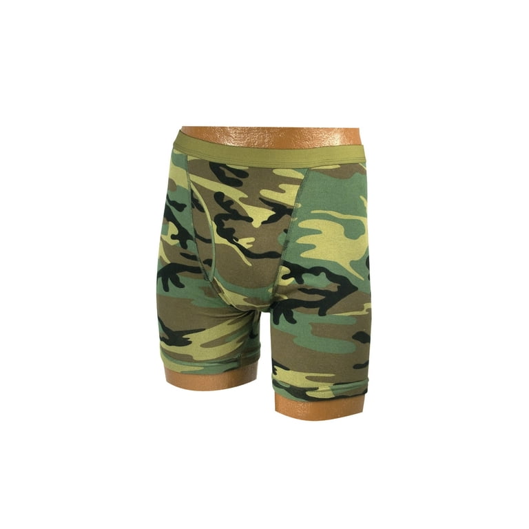 Men's Underwear Boxer Camo Woodland - Army Supply Store Military
