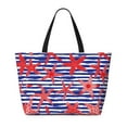 thumbnail image 2 of Balery Sea Stars Beach Travel Bag - Water-Resistant, Large Capacity Lightweight Tote with 7 Pockets for Women and Men - Perfect for Beach, Pool, Gym, and Travel, 2 of 7