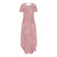 thumbnail image 3 of Vestidos de Verano de Mujer Casual Cuello Redondo Bolsillos de Manga Corta Impresión Vestido Largo, Vestido Ligero de Poliéster para Diario, Fiesta Y Primavera, 3 of 6