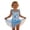 swimsuit 172#Blue, variant on oqasdz Girls Swimsuit 2 Piece Square Neck Rash Guard with Ruffle Skirt and Mesh Cover Up for Toddler Kids Summer Water Park