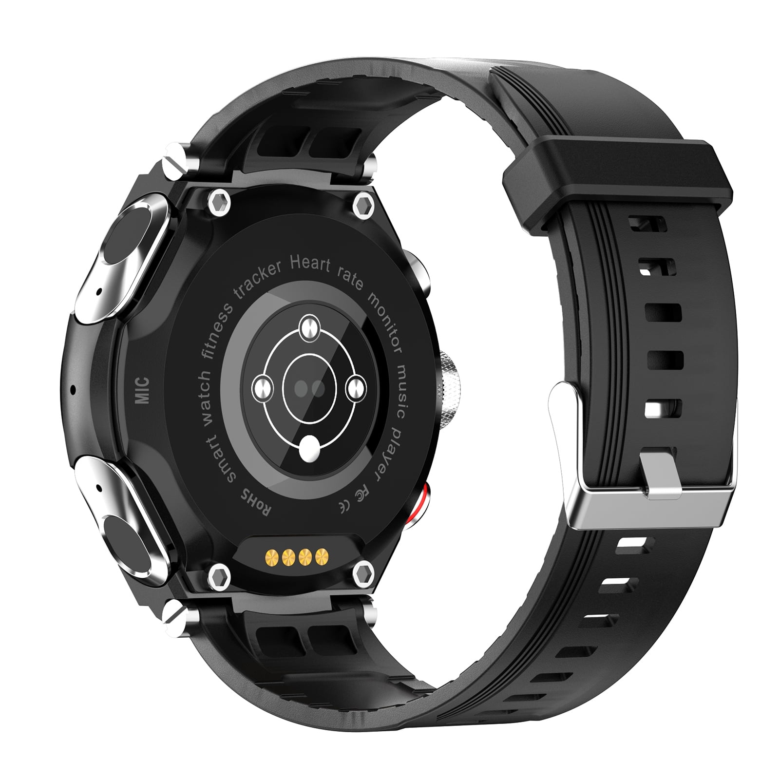 OWSOO Smart Watch with Wirelessly Earbuds 2 in 1 Activity Bracelet Bluetooth Earphones MP3 Music Call Fitness Heart Rate Sleep Monitor Compatible with IOS Android Phones Walmart