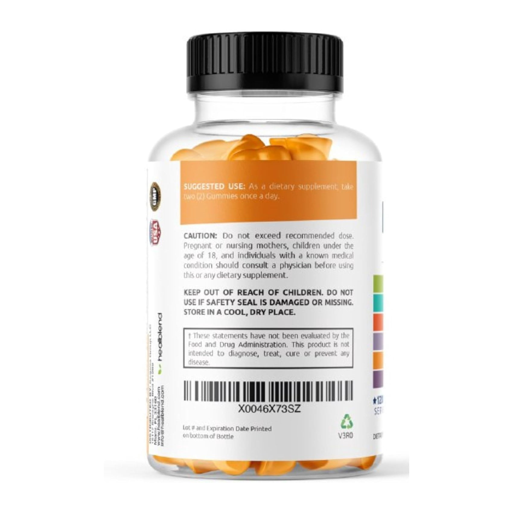 Healblend Multivitamin Gummies for Adults – Vitamin A, B, C, D, E, Zinc & Biotin – Immune & Energy Support – Vegan, 60 Gummies (2-Pack)