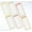 Yellow, variant on Inkdotpot Pack of 6 Funny Magnetic Dry Erase List For Fridge, Wipe Clean w/ NoStain, Quick Notes Shopping & Grocery List Whiteboard for Fridge, 8.75" x 3.8"(Fruits)