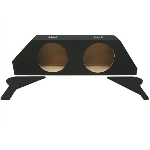 12-15 Chevy Camaro Coupe Trunk Kicker CompR CWR12 Dual 12" Sub Box Final 2 Ohm