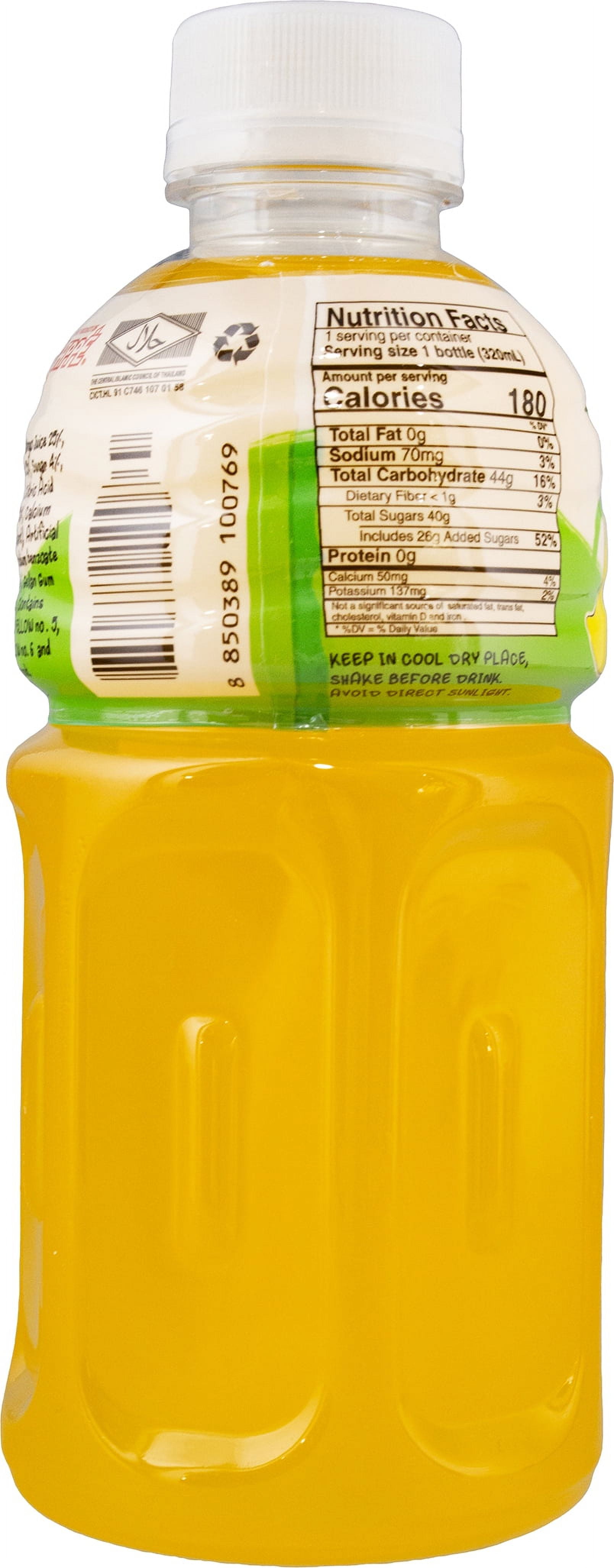 (9 pack) Mogu Mogu Juice, Mango & Coconut Juice, 10.8 Fl Oz, 1 Count
