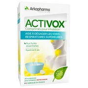 Arkopharma Activox Inhalation Tablets 20 Tablets