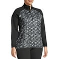 thumbnail image 4 of Just My Size Women's Plus Size Active Full Zip Mock Neck Jacket, 4 of 5