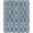 Light Blue, Pattern 6, variant on ODIKA 8'x10' Washable Area Rug Boho Botanical Traditional Scrollwork Border Surrounding Dorm for Dining Room, Large Office, Lounge, Non-Slip Chair-Friendly Mat
